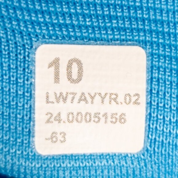 NWT Hotty Hot High-Rise Lined Short 2.5" - 10 Kayak Blue - Picture 6 of 6